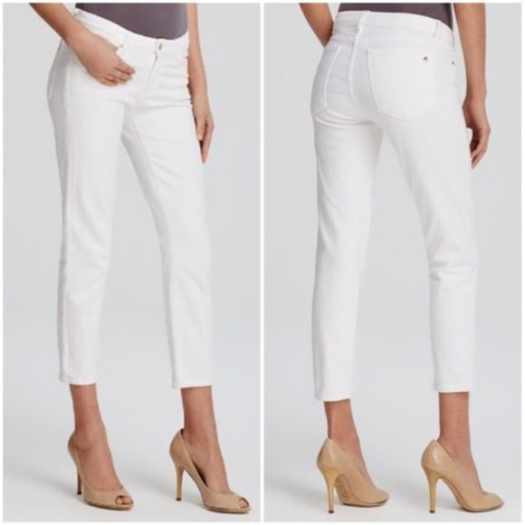 Kate Spade White Jeans Play Hooky Size 29 - Picture 1 of 7